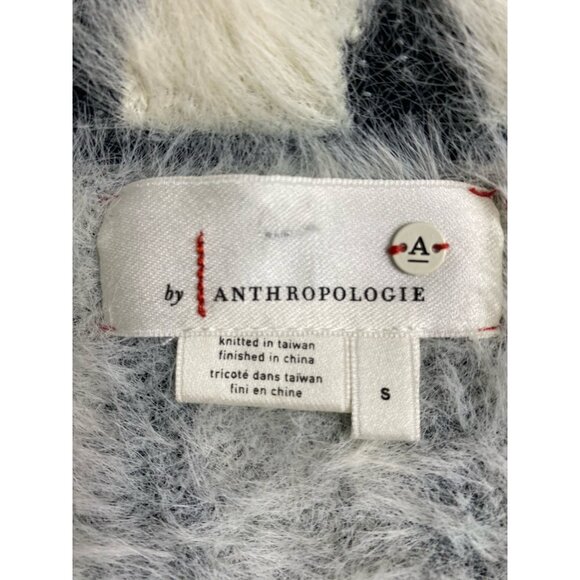 $200 Anthropologie Cindy Eyelash Half Zip Pullover Sweater Size Small New - Picture 2 of 12